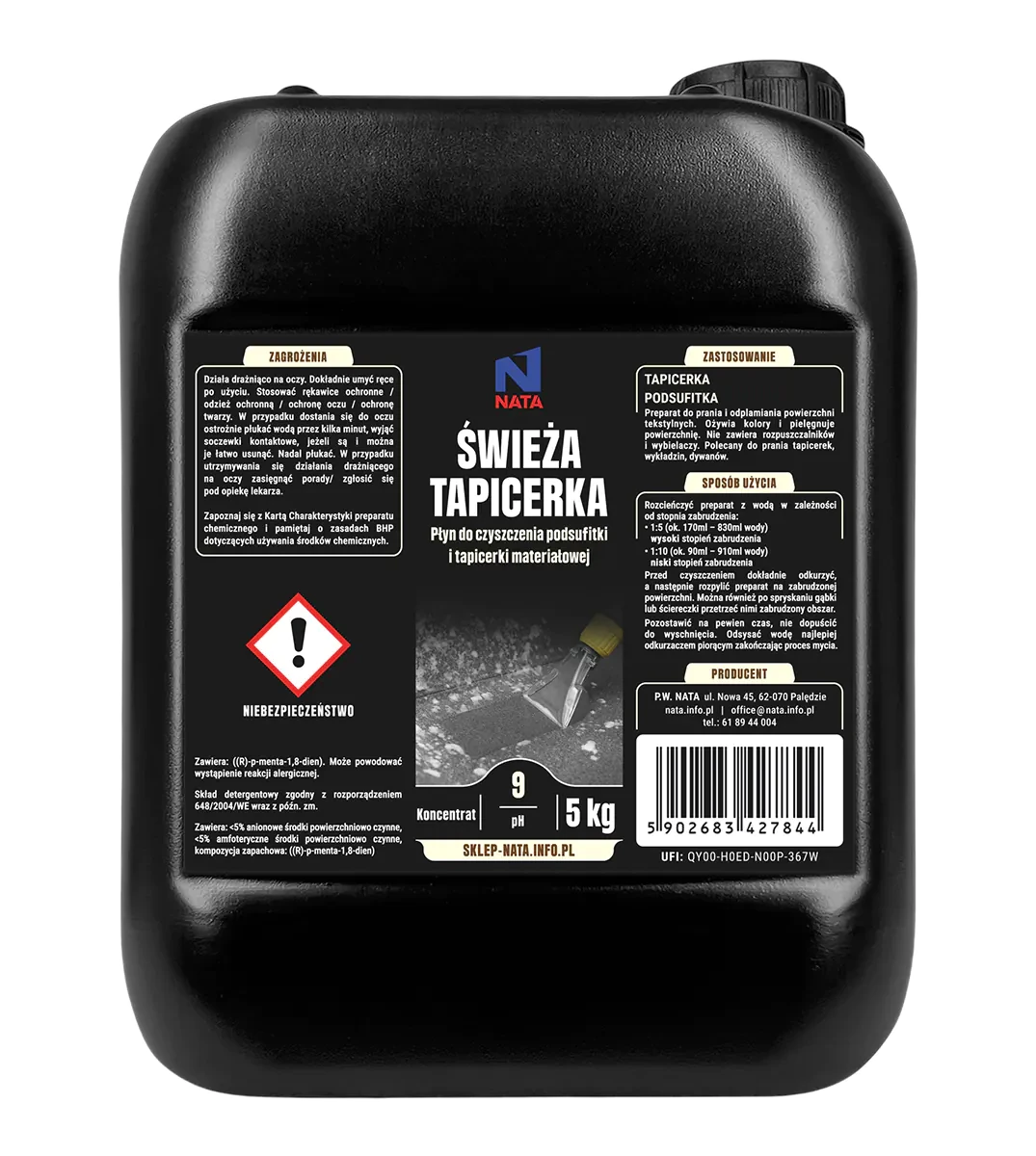 Koncentrat do prania tapicerki