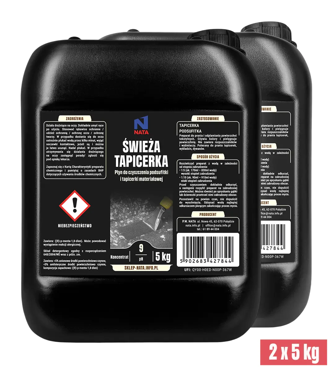 Koncentrat do prania tapicerki