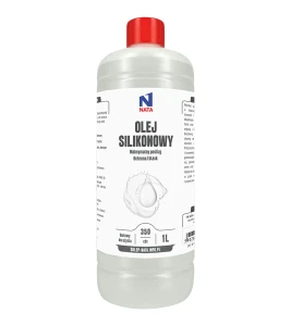 Olej silikonowy 1L (350cSt) do smarowania pasa bieżni, do gumowych uszczelek