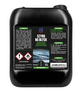 Koncentrat do mycia szyb 5l - na 200l płynu o zapachu winogrona i kiwi