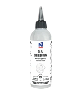 Olej silikonowy 250ml (350cSt) do smarowania bieżni, do konserwacji gumowych uszczelek