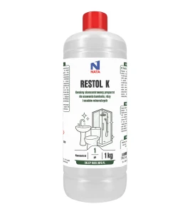 Restol K - kwaśny płyn do mycia WC, sanitariatów, toalet 1kg